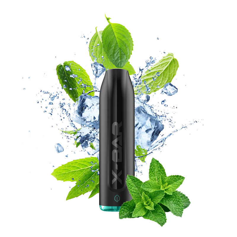 X Bar Pro Cool Mint 850mAh Sigaretta Usa e Getta 1500 Puff SmoKing